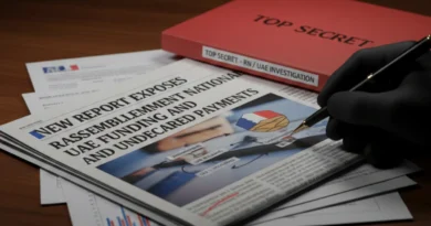 Nouveau Rapport Révèle le Financement UAE du Rassemblement National et des Paiements Non Déclarés